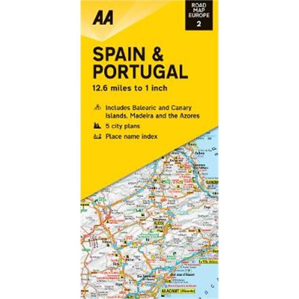 Road Map Spain & Portugal